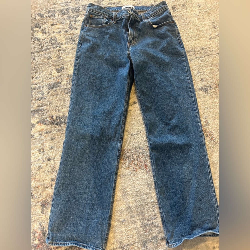 Abercrombie & Fitch low rise baggy jean